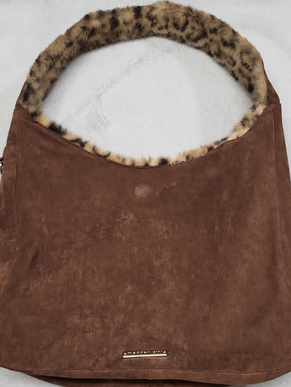 Madden Girl ~ Steve Madden ~ Reversible Hobo Bag ~ Leopard Print - Picture 11 of 14